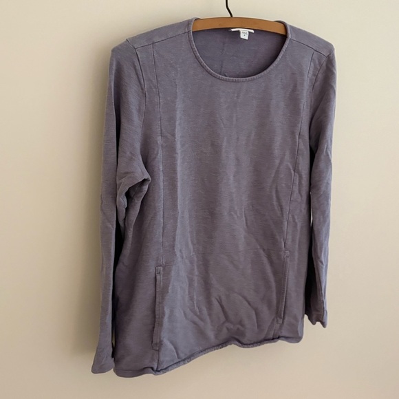 pureJill Violet Pima Cotton Blend Top - Picture 2 of 8